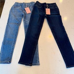Quince Girks Blue Denim eco stretch  Jeans - Set of Two